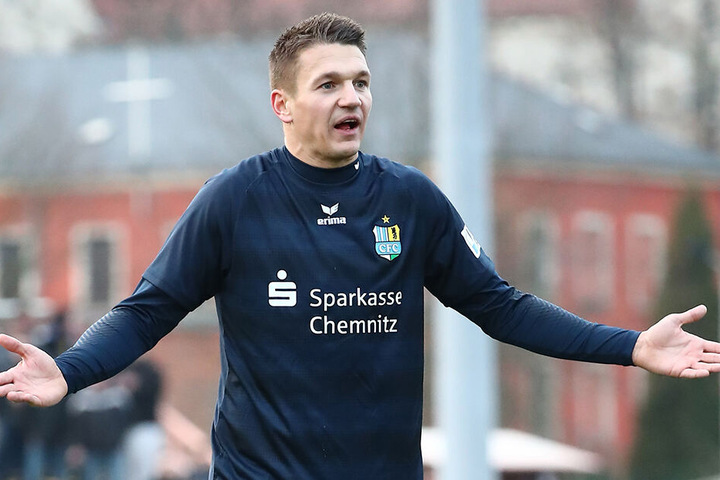 Von der A-Mannschaft standen nur Daniel Frahn (Foto) und Torwart Jakub Jakubov in der Startelf.
