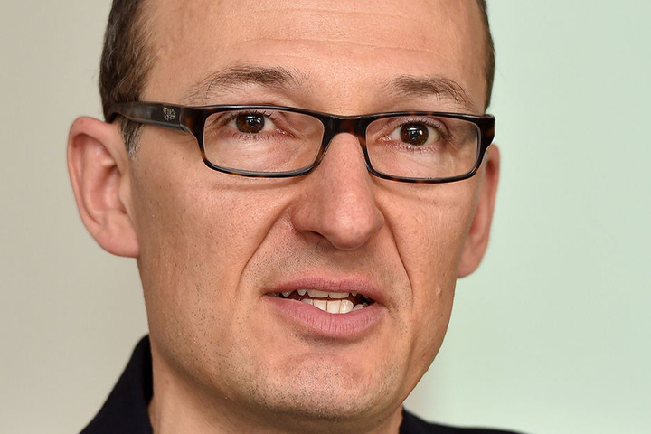 Lässt sich nicht entmutigen: Robert Franke (41) vom Amt für Wirtschaftsförderung in Dresden.