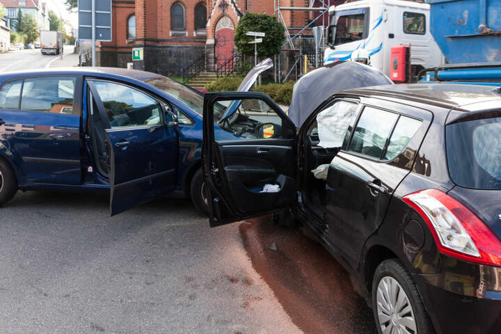 Der Unfall passierte direkt vor der Nicolaikirche.
