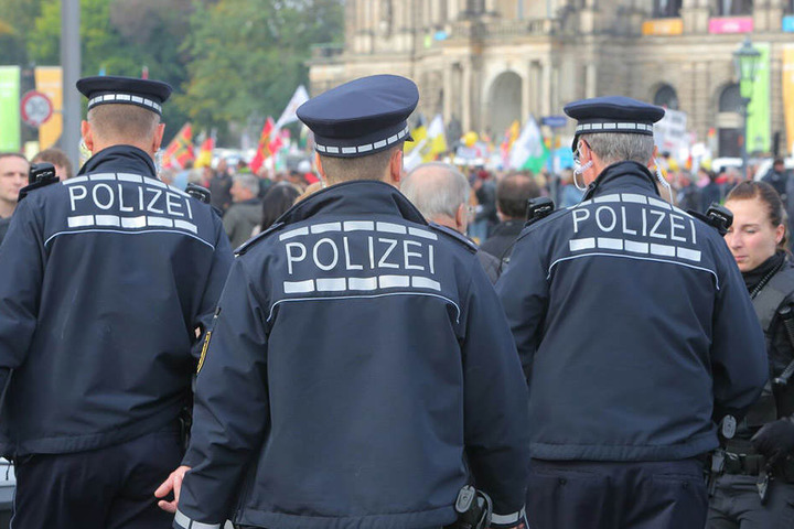Auf die Polizei kommt es am heutigen Tag an.