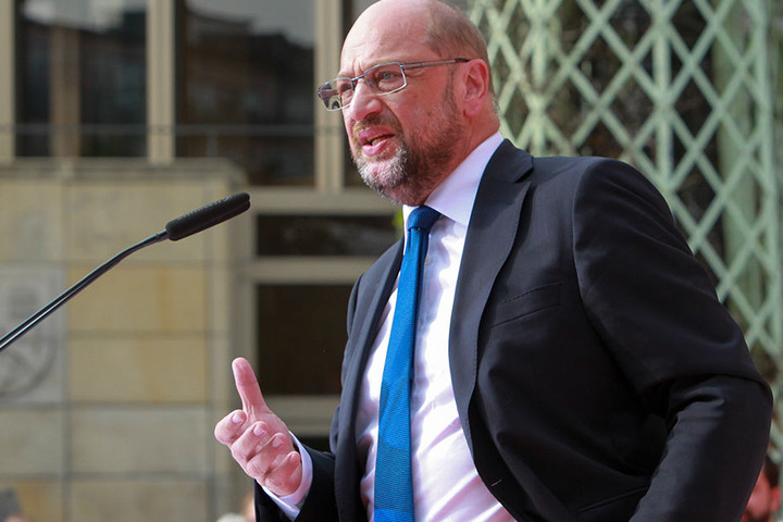 "Deutschland kann mehr, wenn ein Sozialdemokrat Kanzler wird", warb Schulz für sich selbst.