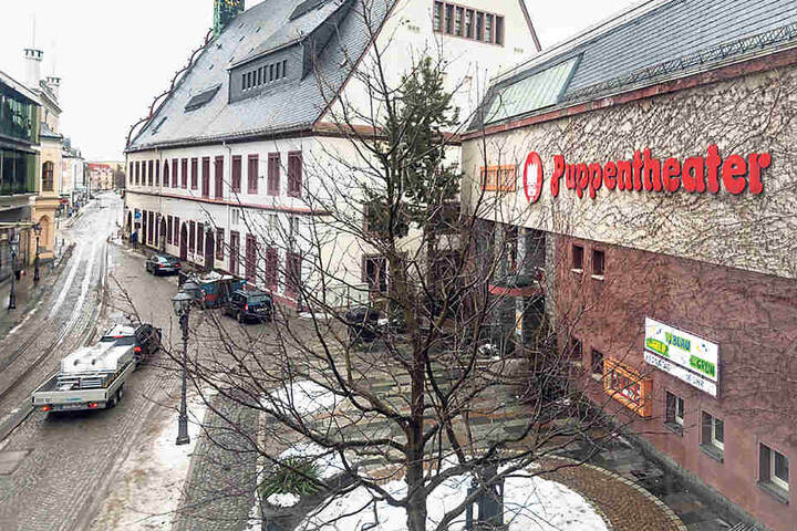 Das Puppentheater in Zwickau.