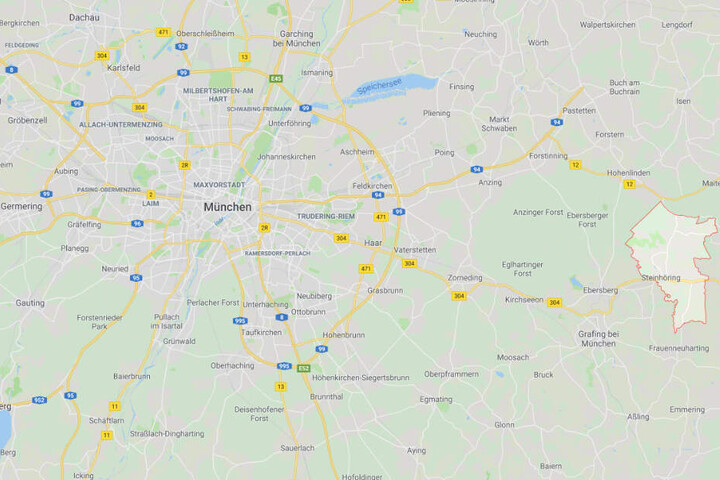 In Bayern ist es im Landkreis Ebersberg bei Steinhöring zu einem schweren Unfall gekommen.