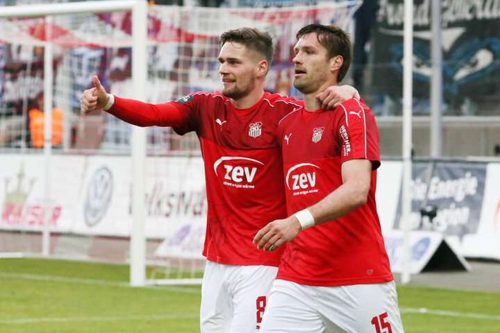 Das hat gesessen: Ronny König schoss in der 34. Minute den Ausgleich.