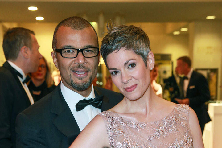 Glücklich wie eh und je: Cheryl Shepard mit ihren Mann Nikolaus Okonkwo.