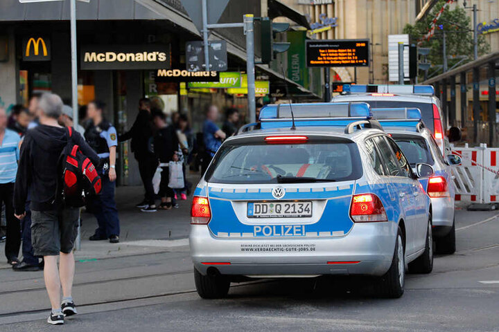 Tatort war der Bereich Rathausstraße/Bahnhofstraße. (Symbolbild)