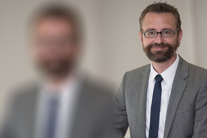 Jürgen Amann (46), Geschäftsführer der Dresden Marketing Gesellschaft.