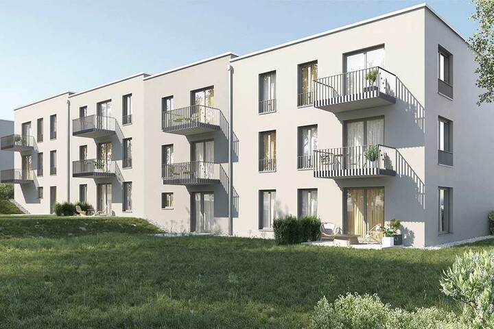 So sollen die künftigen von der Stadt gebauten Wohnungen mal aussehen.