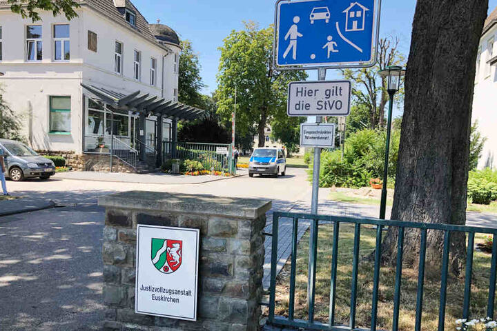 Blick auf die JVA Euskirchen.