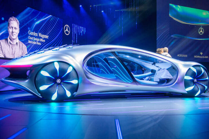 Daimler präsentierte in Las Vegas das Konzeptfahrzeug Vision AVTR.