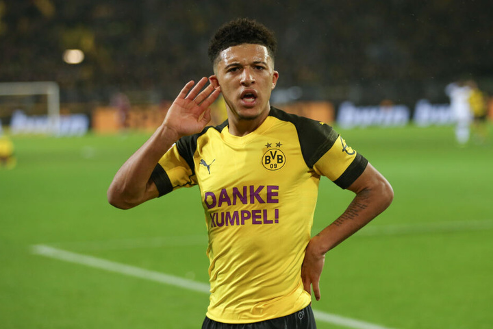 Bester Beweis, dass England-Youngster in der Bundesliga einschlagen können: Jadon Sancho (18) von Borussia Dortmund.