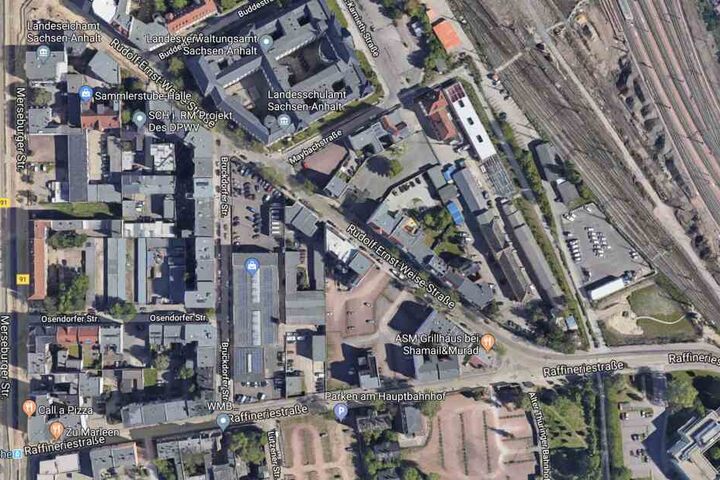 Die Auseinandersetzung ereignete sich in der Rudolf-Ernst-Weise-Straße nahe des Hauptbahnhofs.