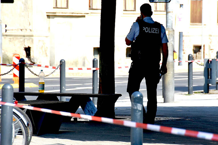 Der komplette Bahnhof musste gesperrt werden.
