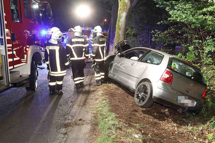 Die fünf Insassen mussten verletzt ins Krankenhaus eingeliefert werden.