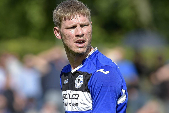 Ex-Kapitän Fabian Klos spielt eine starke Vorbereitung. Ob es für die Startelf am Ende reicht, weiß nur Jeff Saibene.