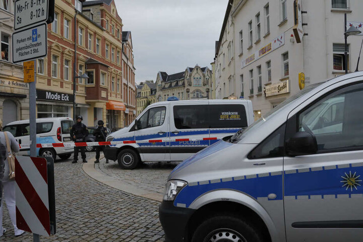 Am Dienstagabend konzentrierte sich die Suche auf die Innenstadt von Limbach-Oberfrohna.