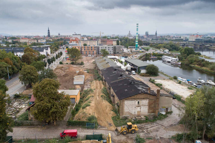 Die Hafencity nimmt langsam Gestalt an.