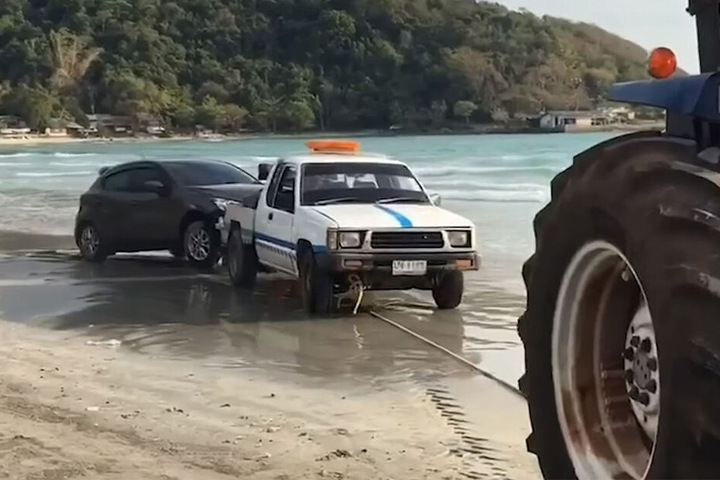Der Mazda soll vor einem Motorschaden bewahrt worden sein.