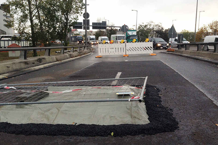 Über 50 Jahre hat die Verbindungsbrücke von der A100 zur A115 auf dem Buckel. Es wurde dringend Zeit für eine Frischzellenkur.