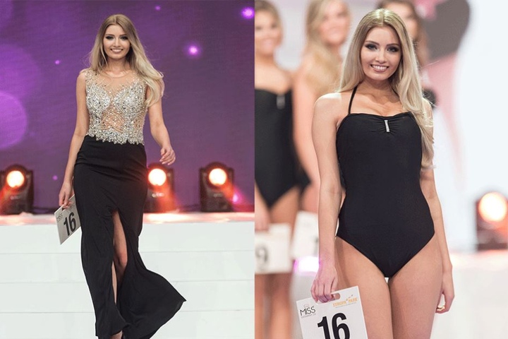 Soraya bei der Wahl zur Miss Germany.