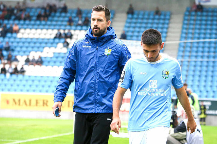 Bei der Generalprobe gegen Alanyaspor musste Karsanidis verletzt raus.