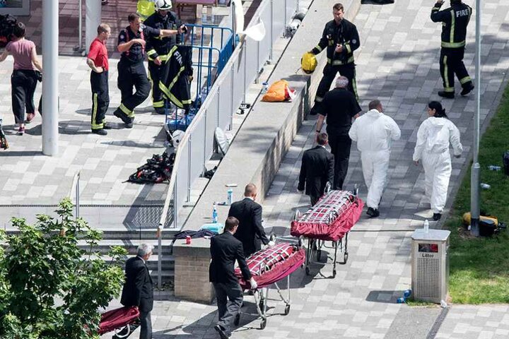 Mindestens zwölf Menschen sind bei dem Brand im Londoner Hochhaus ums Leben gekommen.