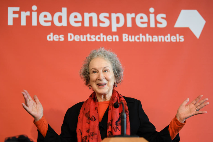 Margaret Atwood bekam den Friedenspreis des Deutschen Buchhandels.