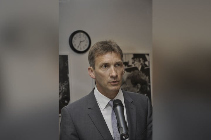 Andreas Grünewald aus Leipzig steht Sachsens Fahrlehrerverband vor.
