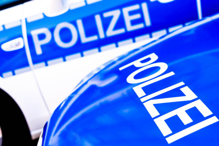 Polizeifahrzeuge stehen nebeneinander.