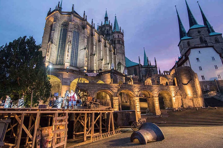 Der Troubadour ist derzeit das angesagte Highlight in Erfurt.