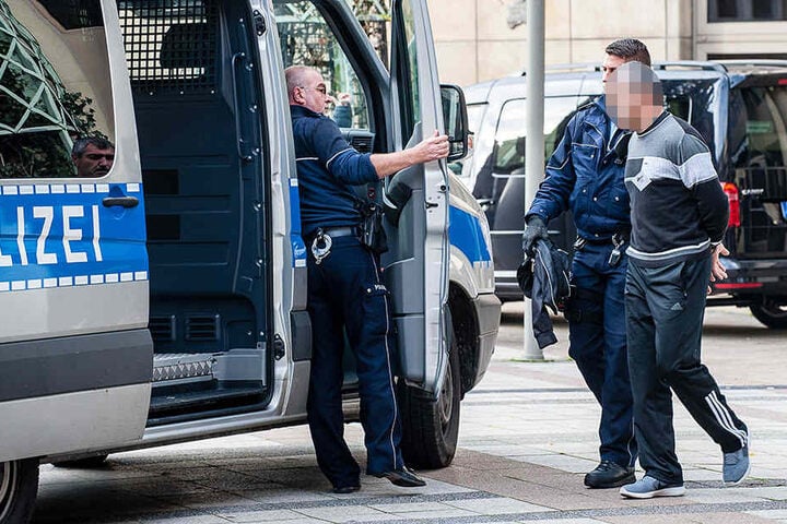 Einige Unruhestifter wurden verhaftet.