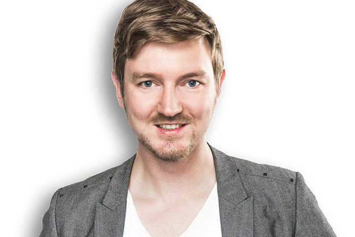 Toni Kretschmer (36) bringt jährlich den Studentenkalender raus.