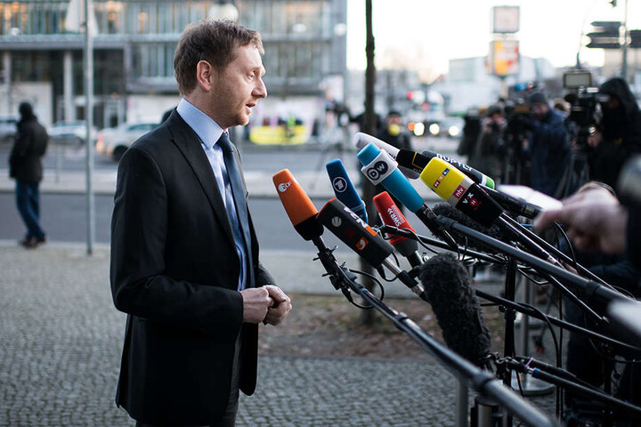 Ministerpräsident Michael Kretschmer (42, CDU) sorgt mit seinen Äußerungen in Berlin für Misstöne in Sachen Finanzen.