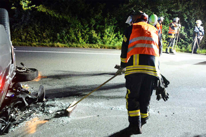 Die B64 musste gesperrt werden.