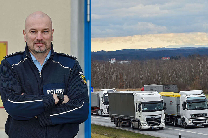 Polizeihauptkommissar Michael Engler (47) sagt über die Bundespolizisten der Inspektion Ludwigsdorf: "Wir sind Urkundenspezialisten."