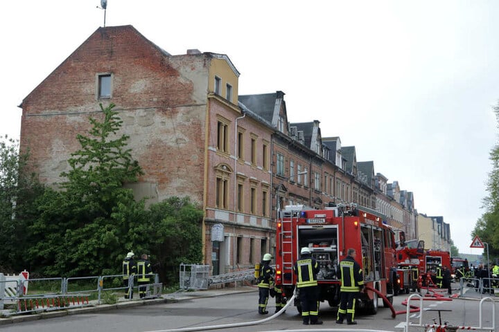Mehrere Freiwillige Feuerwehren waren bei dem Brand im Einsatz.