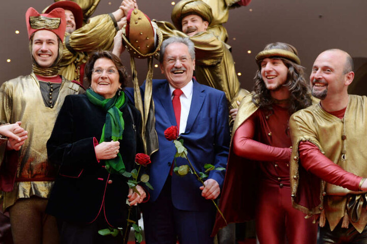 Der ehemalige Münchner Oberbürgermeister Christian Ude (M., SPD) war von 1993 bis 2014 Oberbürgermeister von München. (Archiv)