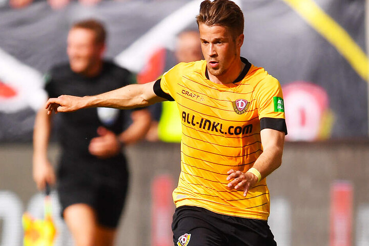 Patrick Möschl will bei Dynamo Dresden durchstarten.