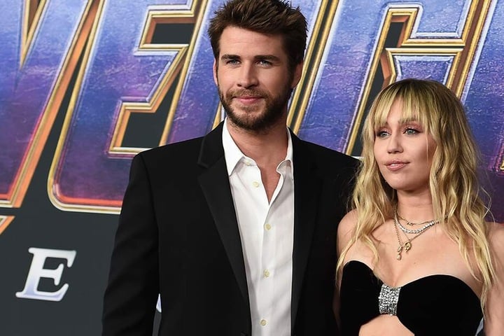 Liam Hemsworth und Miley Cyrus bei Premiere von "Avengers: Endgame" im Los Angeles Convention Center. (Archivbild)