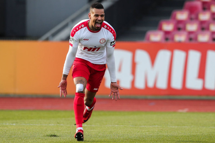 Derzeit geht Keita-Ruel für Fortuna Köln auf Torjagd.