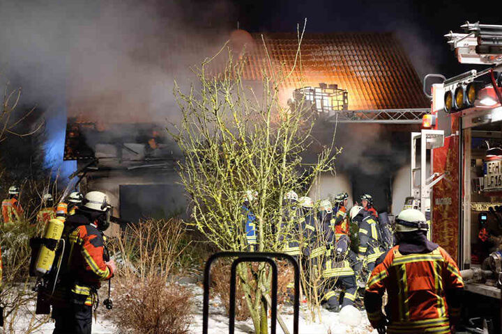 Die Feuerwehr konnte den Brand löschen.