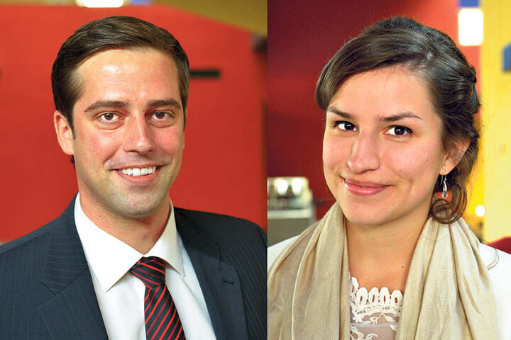 Annegret Siegel (25), Lugau:
„Ich möchte mein Referendariat
ab Februar in Lugau oder im Erzgebirge
leisten. Ich hänge an meiner
Heimat und den Menschen.“ - Lennart Hans (31), Chemnitz:
„Ich habe schon eine Grundschule
in Chemnitz gefunden und
fange sofor