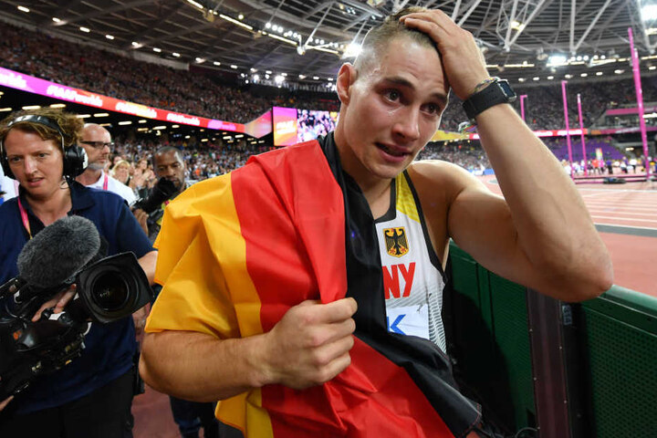 Konnte sein Glück nicht fassen: Johannes Vetter.