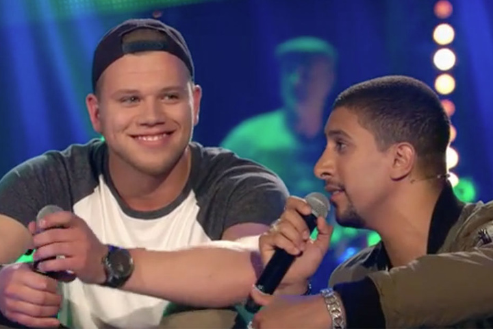 Andreas Bourani sang mit dem Brockhagener "Auf anderen Wegen".