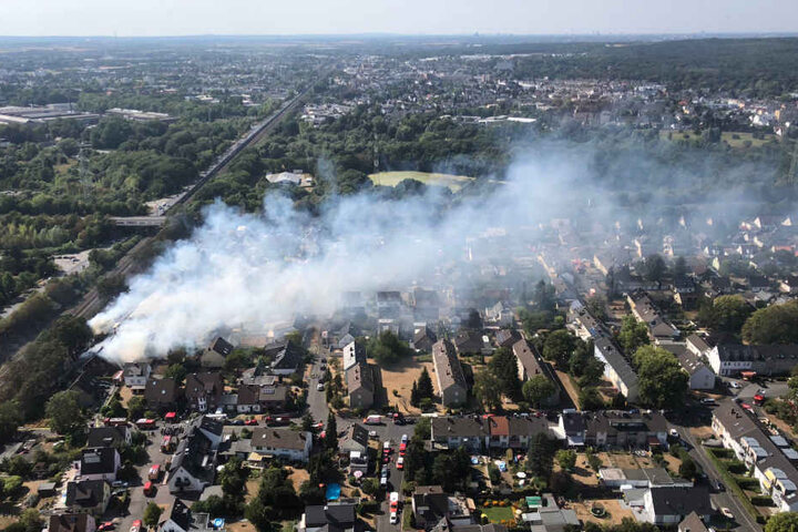 Das Feuer hatte einen enormen Schaden angerichtet.
