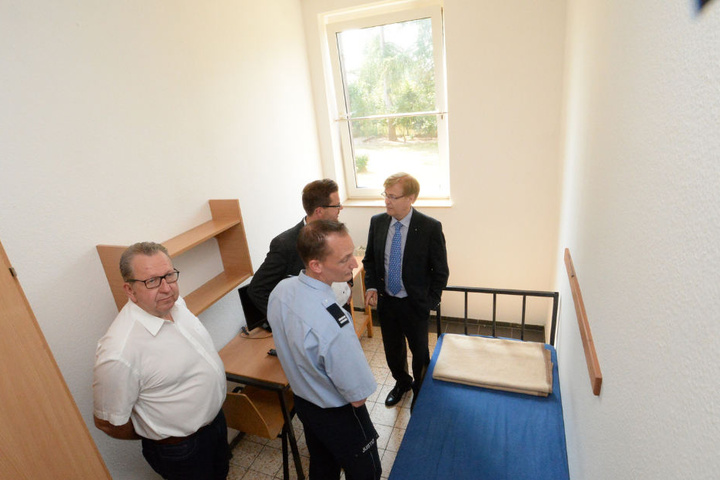 Eine Stunde nahm sich der Minister Zeit bei seinem Rundgang.