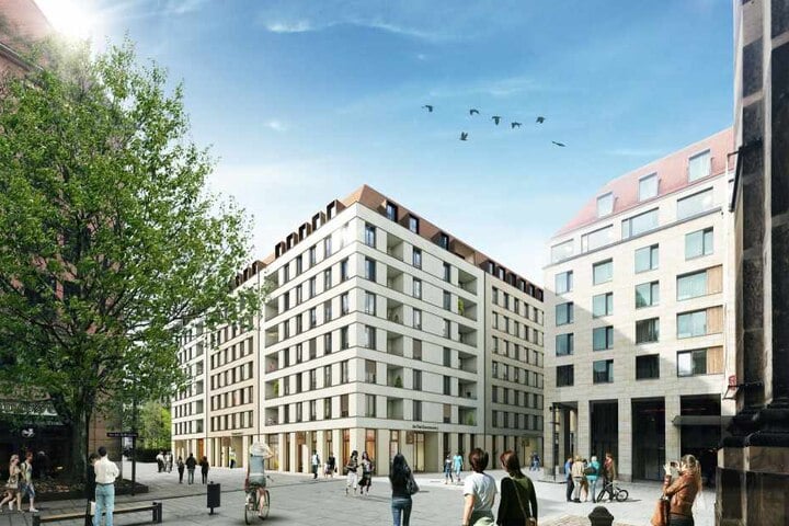 Revitalis baut an der Kreuzkirche insgesamt 200 Wohnungen.