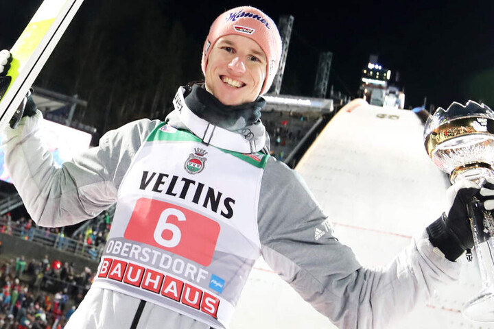Karl Geiger konnte sich zum Auftakt der 68. Vierschanzentournee einen zweien Platz sichern.