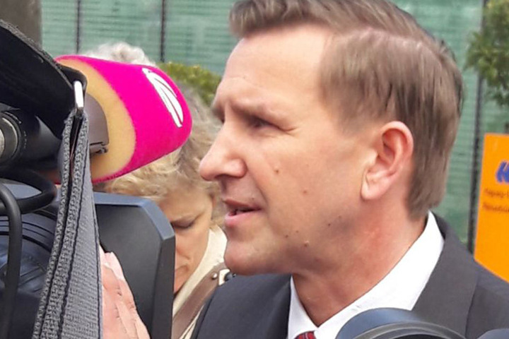 Timo Zill, Sprecher der Polizei Hamburg, berichtet über die ersten Erkenntnisse nach der schrecklichen Tat.