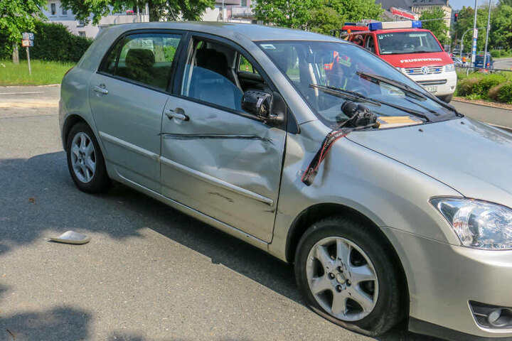 Der Unfall zwischen dem Toyota und der Simson war auf der Seminarstraße passiert.